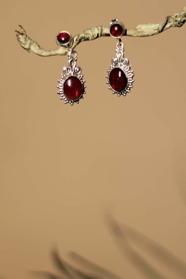 Tamala | Pure Silver Earrings