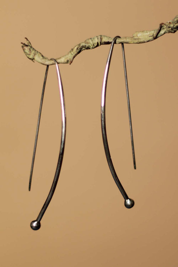 Sarala | Pure Silver Earrings