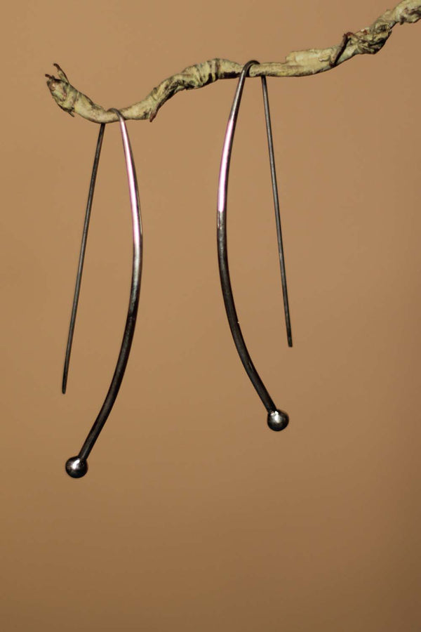 Sarala | Pure Silver Earrings