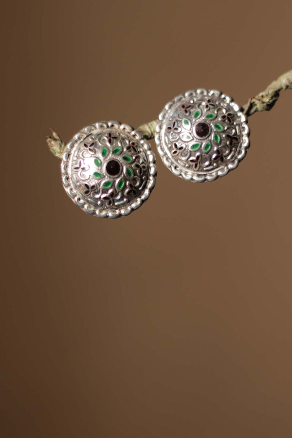 Vrinda | Pure Silver Earrings