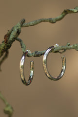 Plain Hoops | Pure Silver Earring