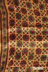 Bahaar | Ajrakh Modal Saree