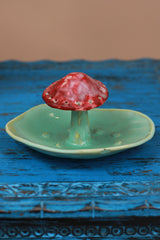 Mrudgandh | Ceramic Earring Holder Mushroom