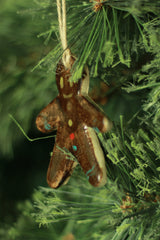 Mrudgandh | Ceramic Gingerbread Man Ornament