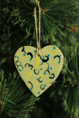 Mrudgandh | Ceramic Heart Ornament