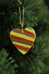 Mrudgandh | Ceramic Heart Ornament
