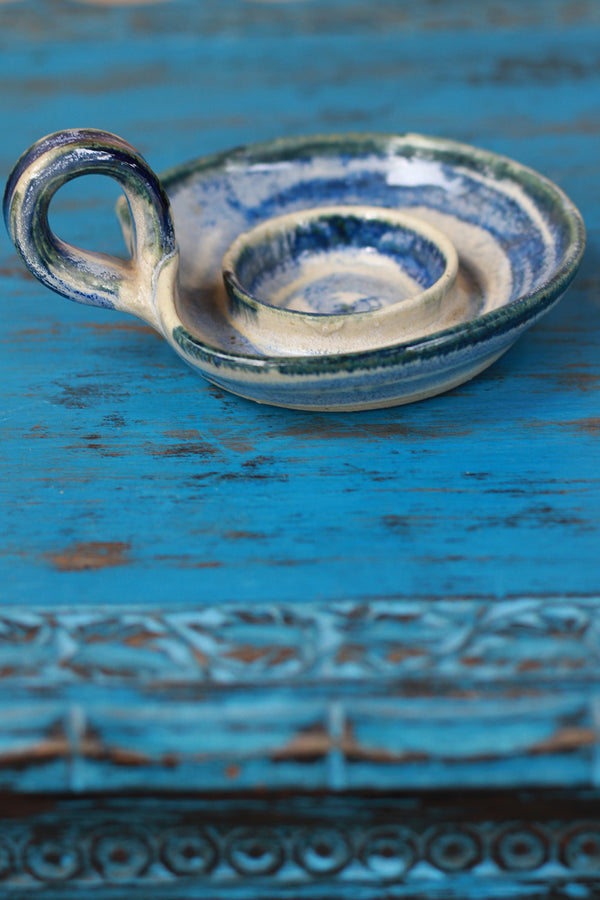 Mrudgandh | Ceramic Tea Light Holder