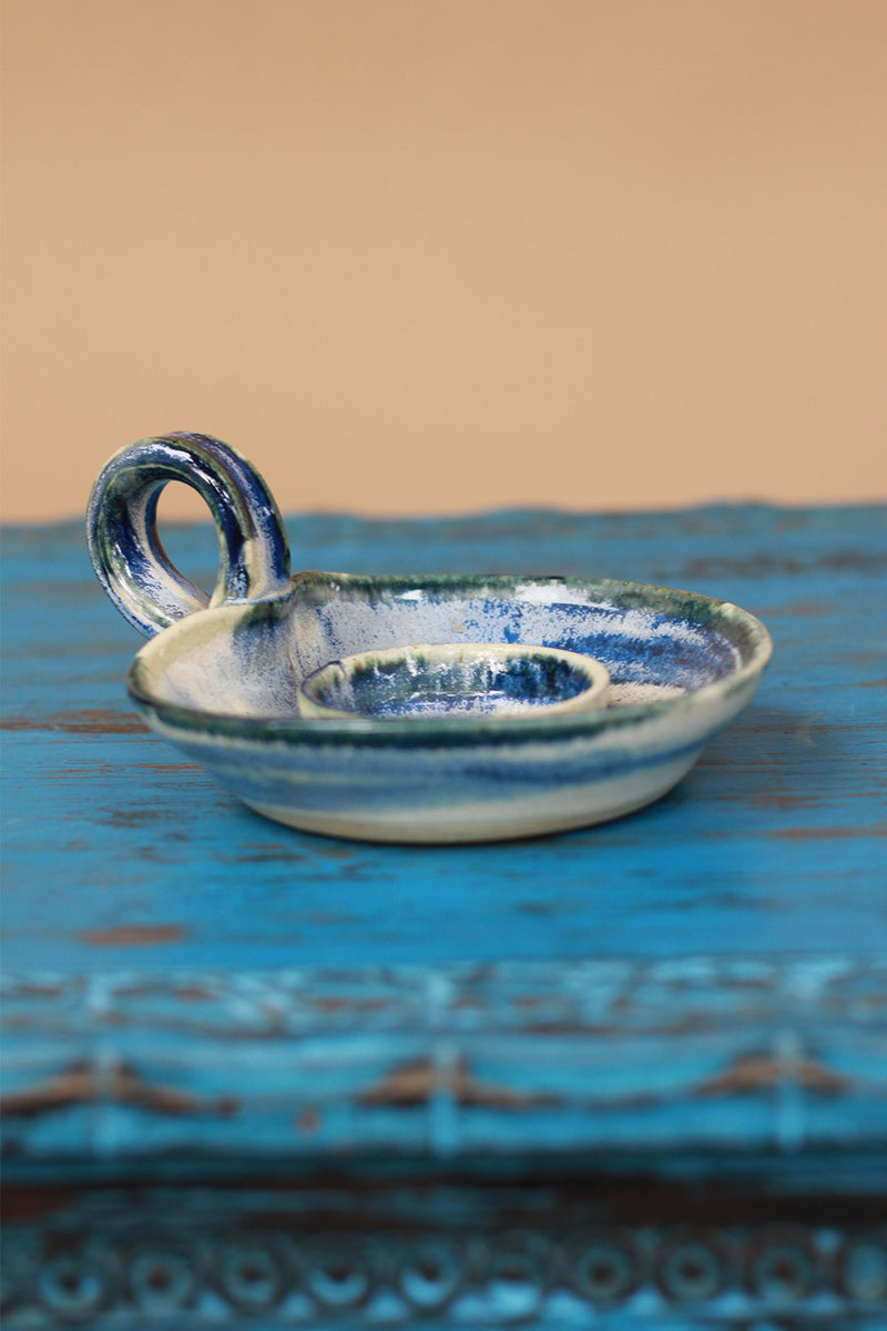 Mrudgandh | Ceramic Tea Light Holder