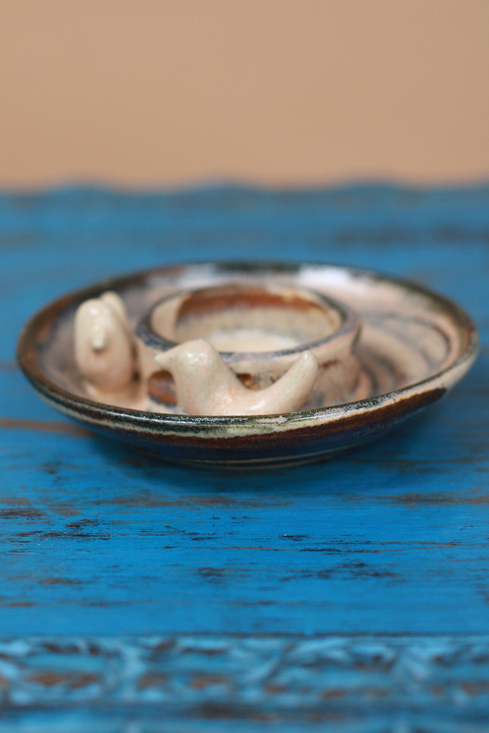 Mrudgandh | Ceramic Tea Light Holder