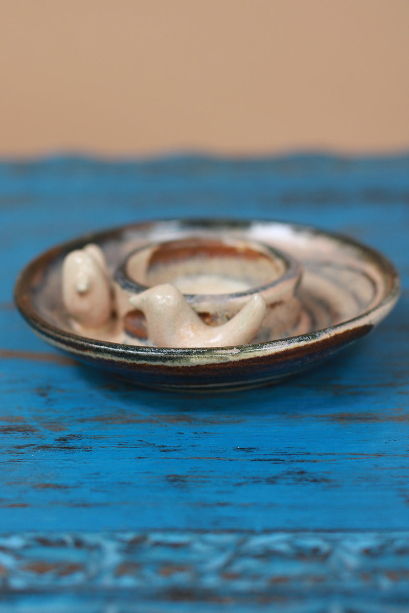 Mrudgandh | Ceramic Tea Light Holder