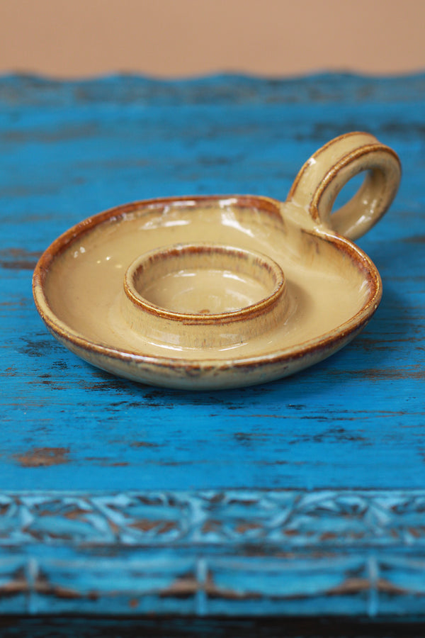 Mrudgandh | Ceramic Tea Light Holder