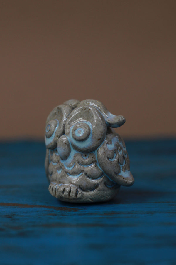 Mrudgandh | Ceramic Owl Small