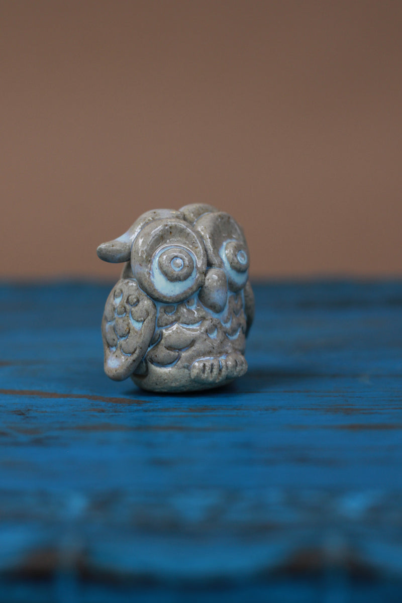Mrudgandh | Ceramic Owl Small