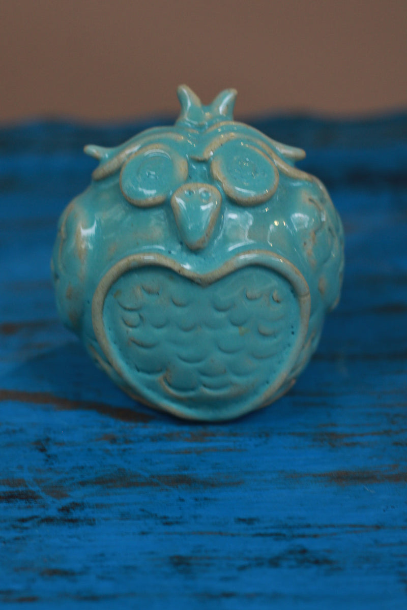 Mrudgandh | Ceramic Owl Medium