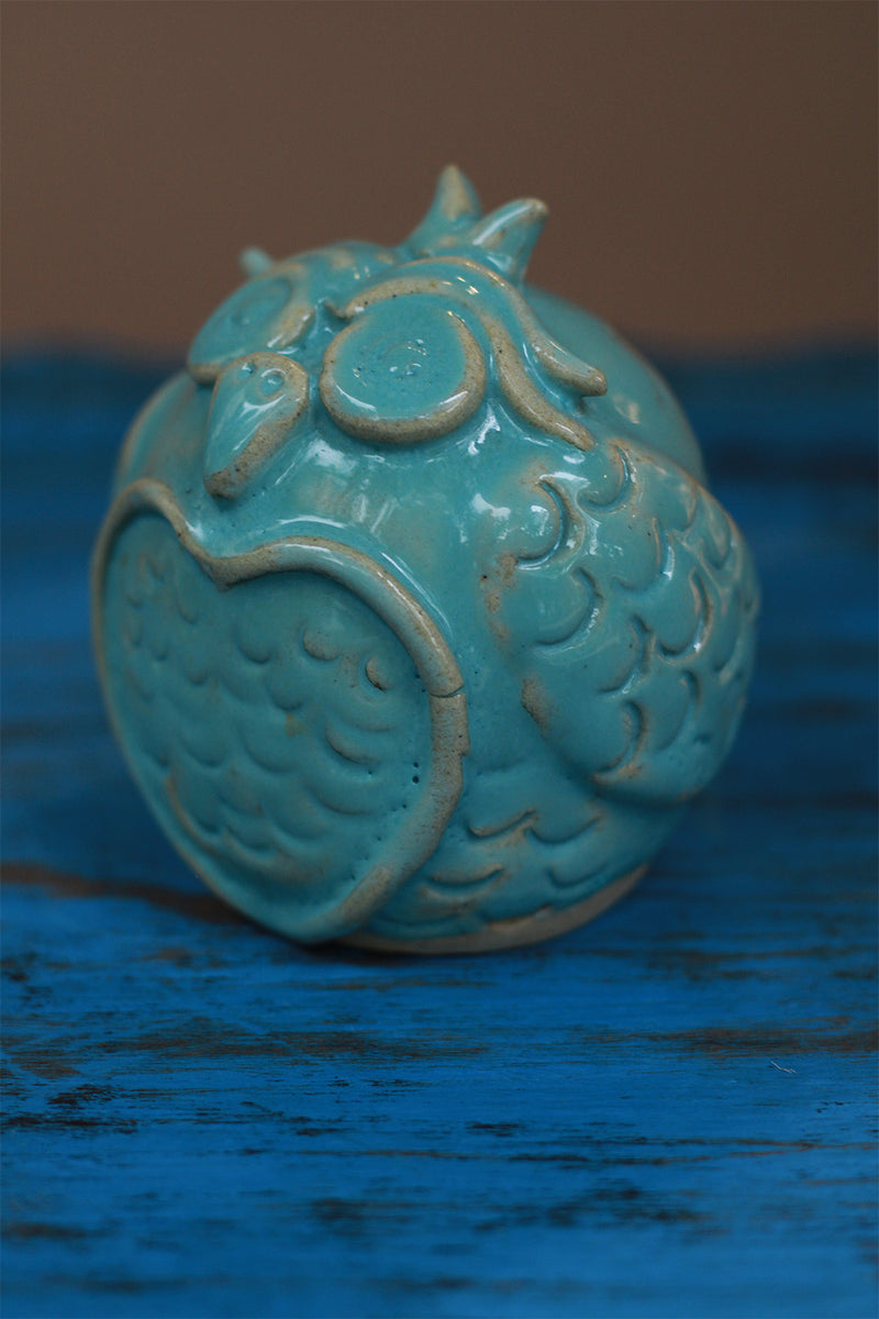 Mrudgandh | Ceramic Owl Medium
