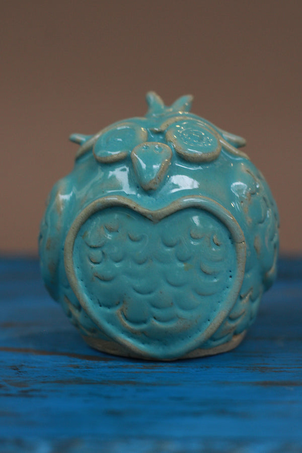 Mrudgandh | Ceramic Owl Medium