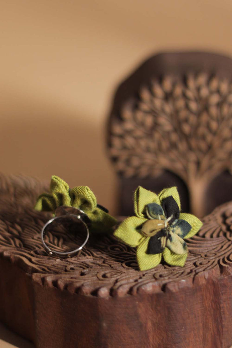 Chulbuli | Florette Rings | Lime