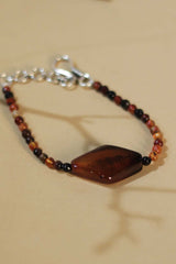 Bracelet | Cinnamon agates