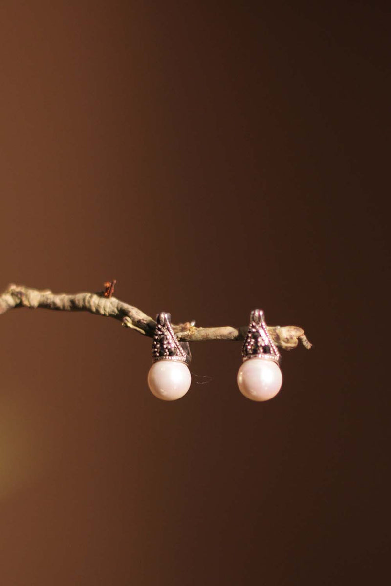 Tarini | Pure Silver Earrings | Large