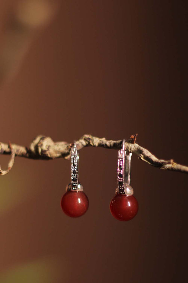 Rucira | Pure Silver Earrings