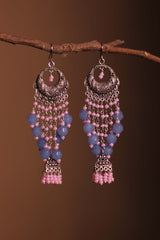 Gunjan | Chandelier Jhumka | Lilac