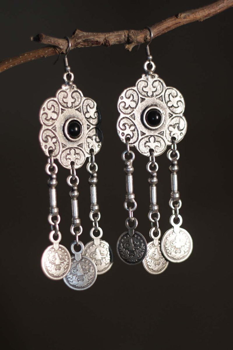 Nazira | Turkish Earrings | Flora Noir