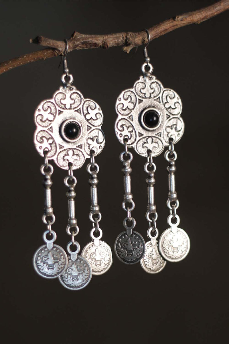 Nazira | Turkish Earrings | Flora Noir