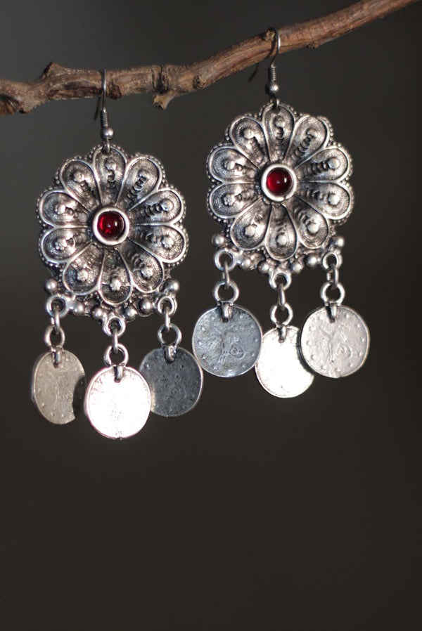 Amara | Turkish Earrings | Rose Rouge