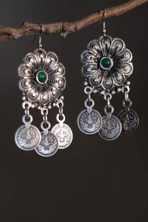 Amara | Turkish Earrings | Rose Verdant