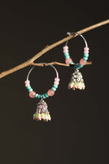 Chingari | Mini Bali Jhumka | Blush Pink