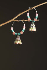 Chingari | Mini Bali Jhumka | Blush Pink