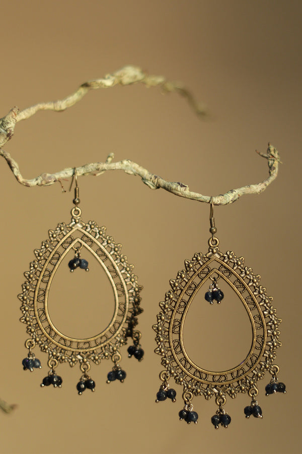 Rimjhim Earrings | Blue