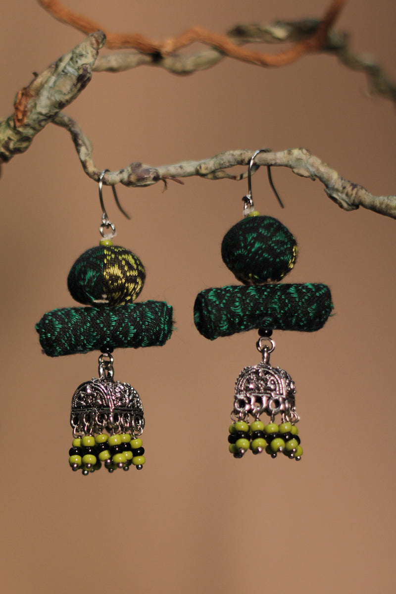 Nakhre | Potli Jhumka | Green Khunn