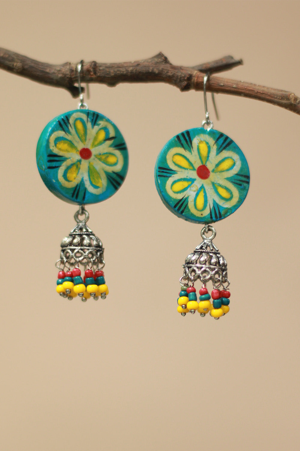 Wooden Jhumka