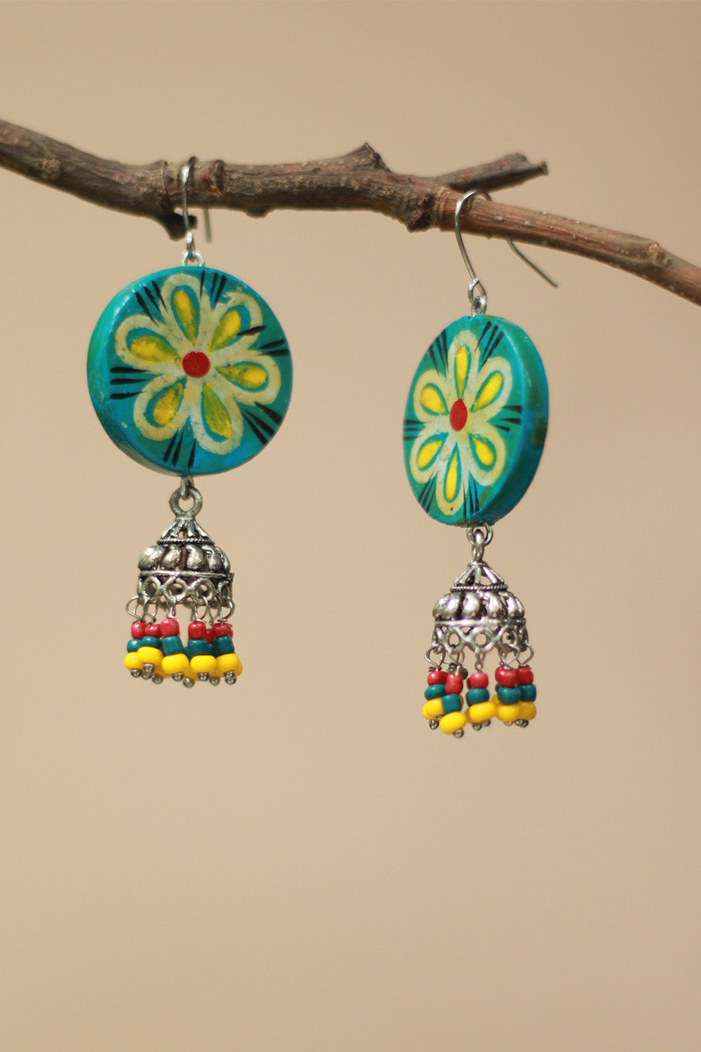 Wooden Jhumka