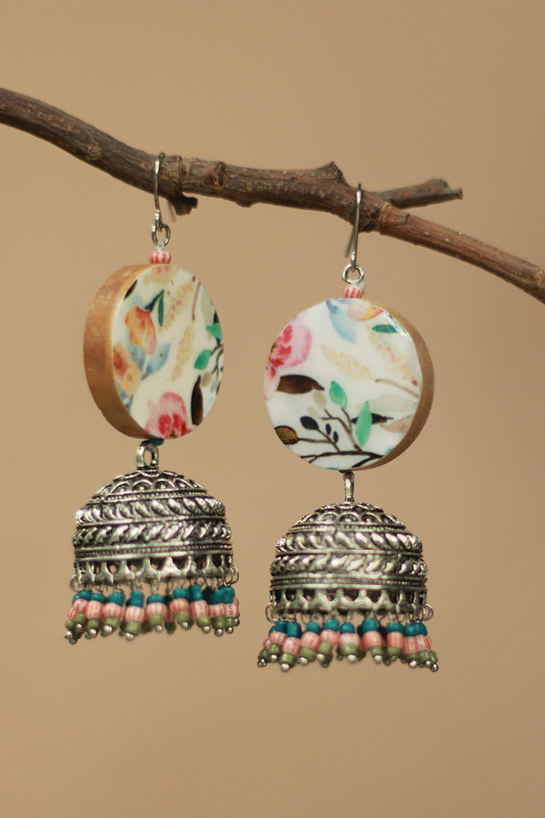 Wooden Jhumka