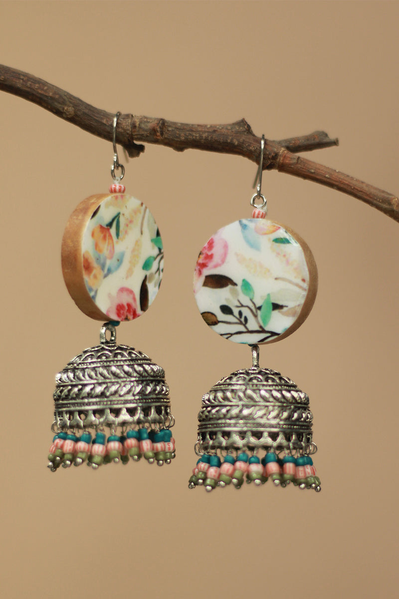 Wooden Jhumka