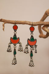 Saba | Afghani Kundan Earrings