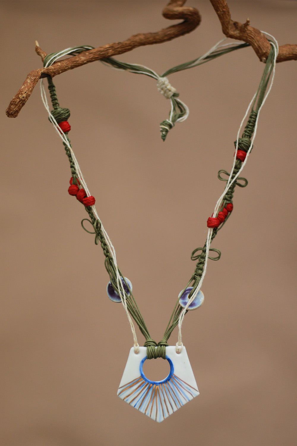 Mrida | Ceramic Necklace