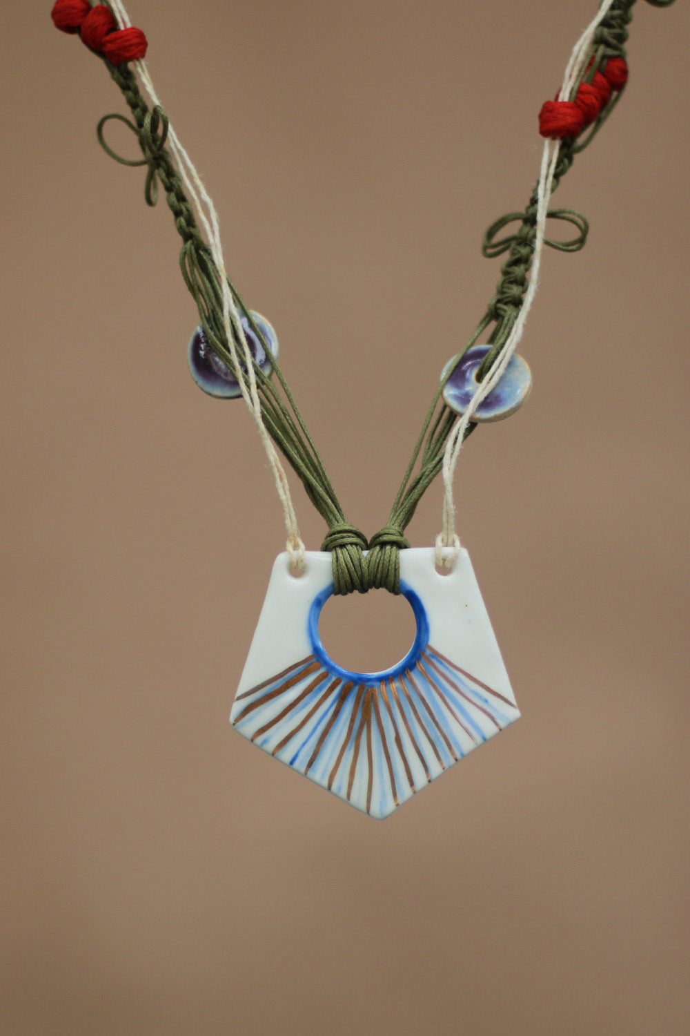Mrida | Ceramic Necklace