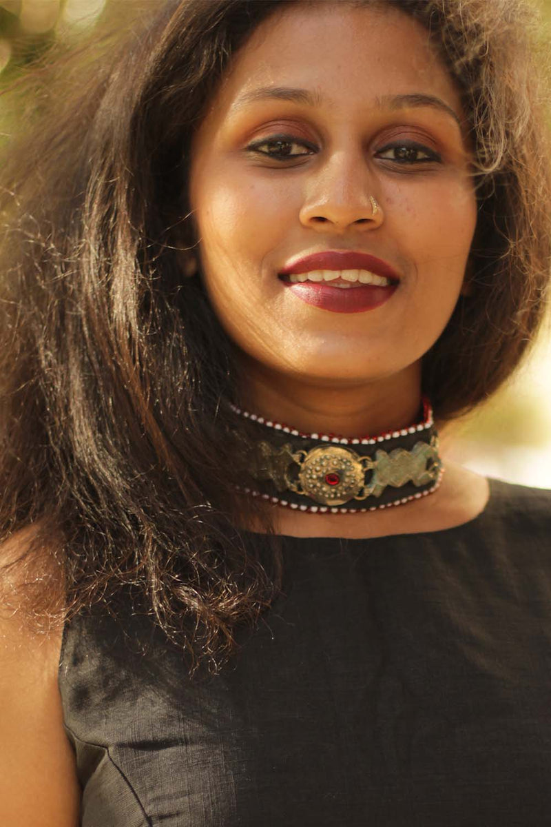 Afghani Tribal Choker Necklace