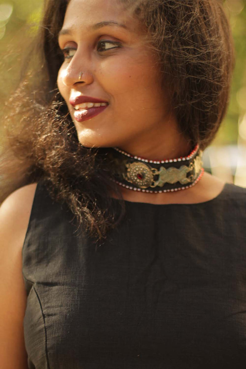 Afghani Tribal Choker Necklace