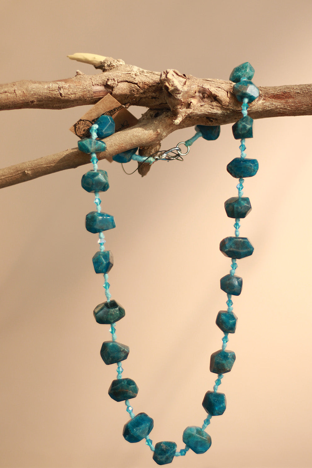 Necklace | Faceted Apatite