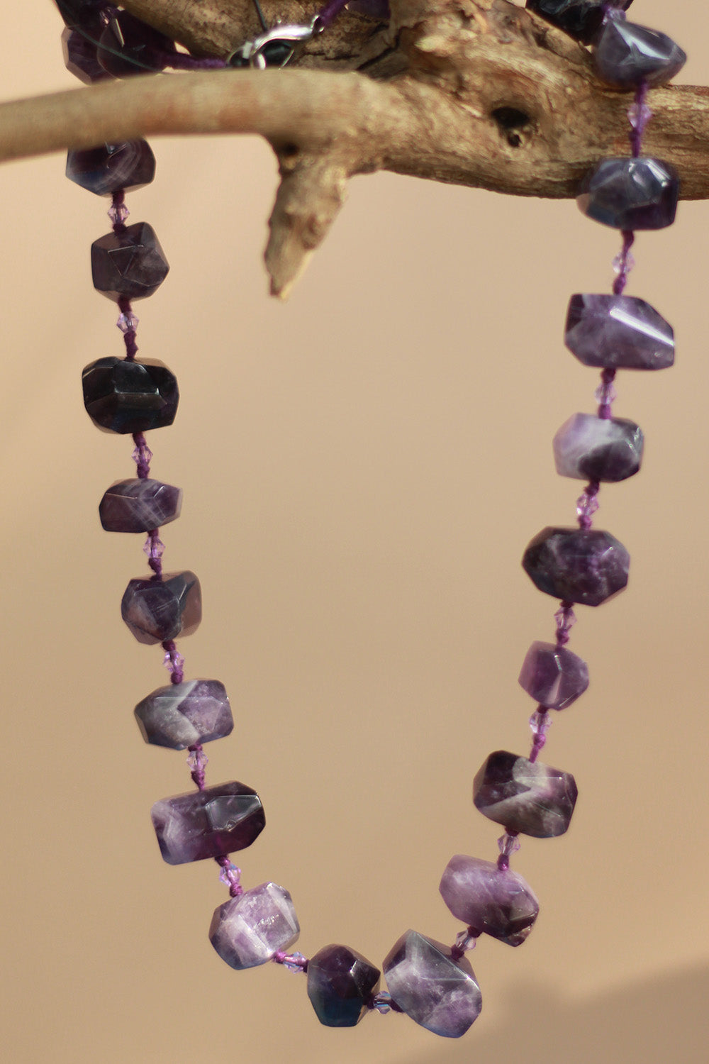 Necklace | Faceted Amethyst