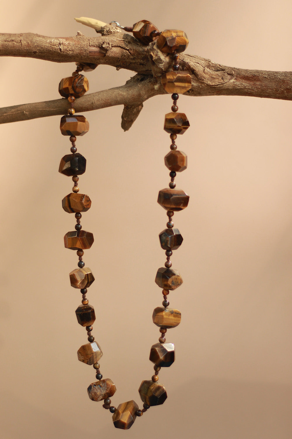 Necklace | Faceted Tiger’s Eye