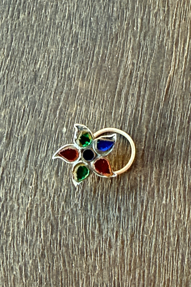 Silver Nosepin