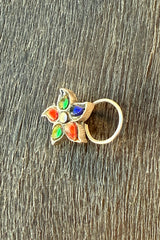 Silver Nosepin