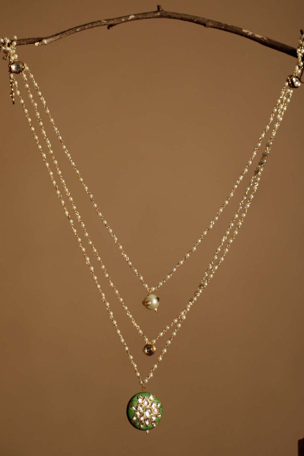 Tritimala | Kundan | Layered necklace