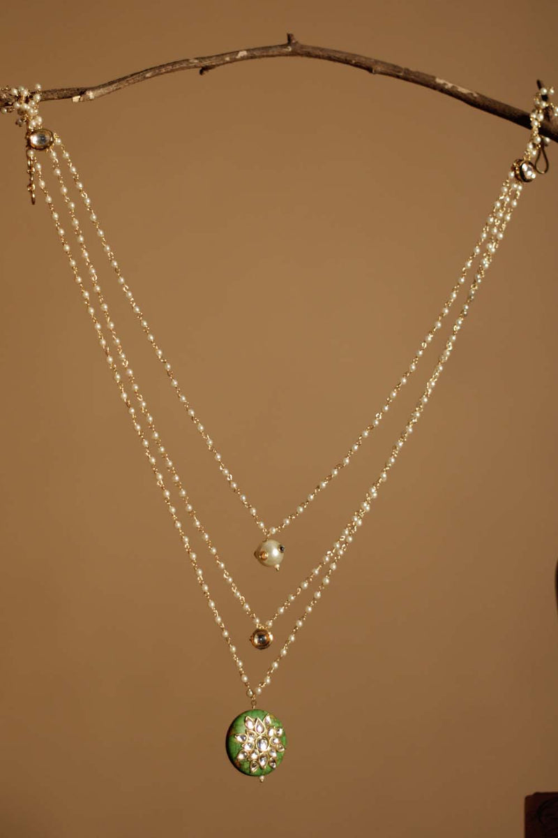 Tritimala | Kundan | Layered necklace