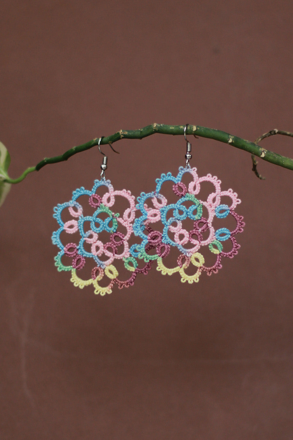 Knots to Node | Marshmallow Delight Earrings